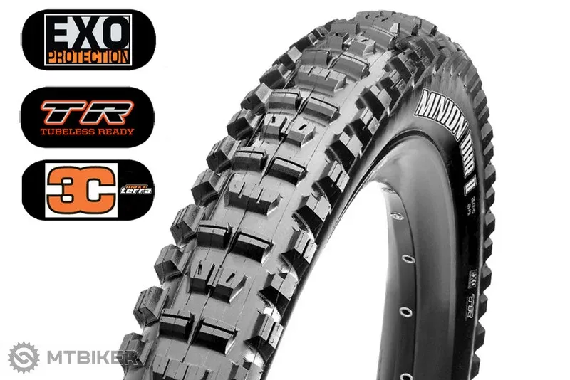 Anvelopă Maxxis Minion DHR II 29x2,60" 3C EXO MaxxTerra, TR, kevlar Calitate înaltă