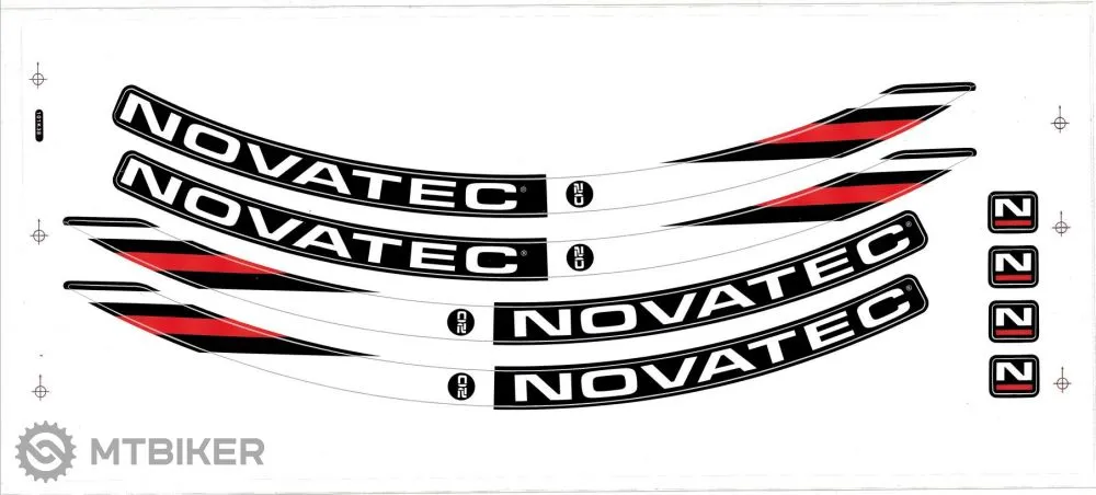 Autocolante pentru jante Novatec MTA20C-29xW20 Preț redus