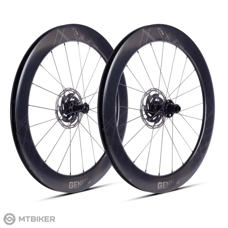 Set roți Ere Research GENUS II AE65 CARBON DISC 28", disc, ax solid - SRAM XDR Chilipir