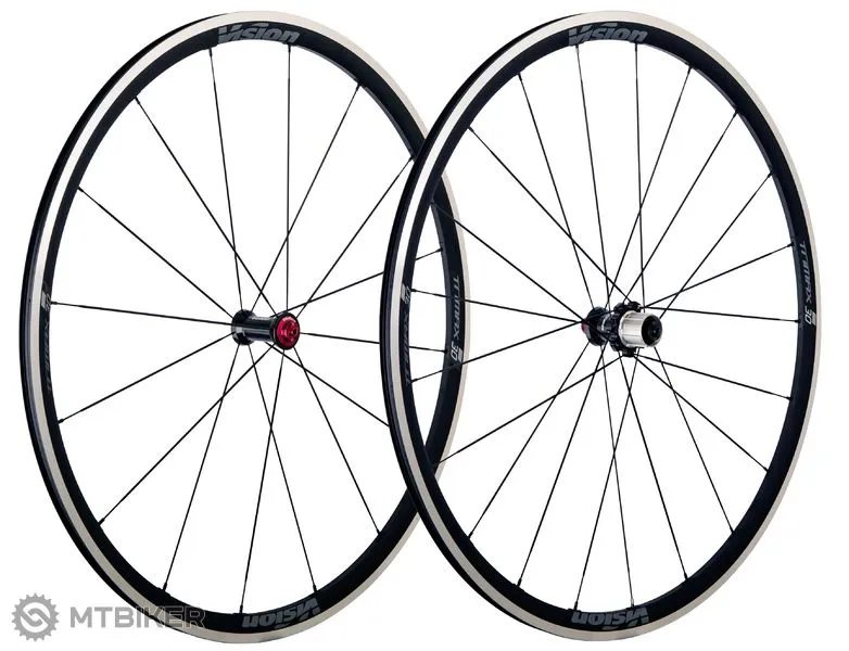 Set roți Vision TriMax 30 28", frână pe jantă, QR, Shimano HG Popular