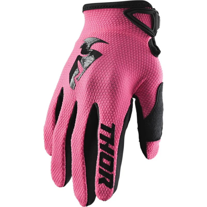 Vezi acum Manusi motocross pentru femei Thor women's, Roz - Mărime: L