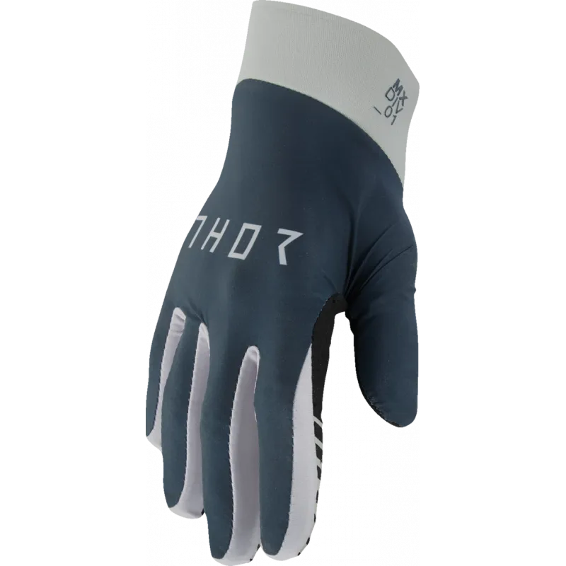 Preferatul clienților Manusi motocross THOR AGILE SOLID MIDNIGHT/GRAY - XXL