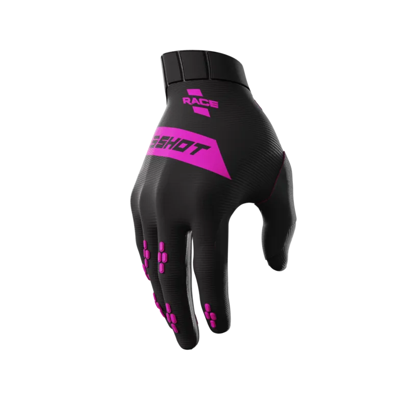 Doar azi Manusi motocross SHOT Race Pink - Mărime: M
