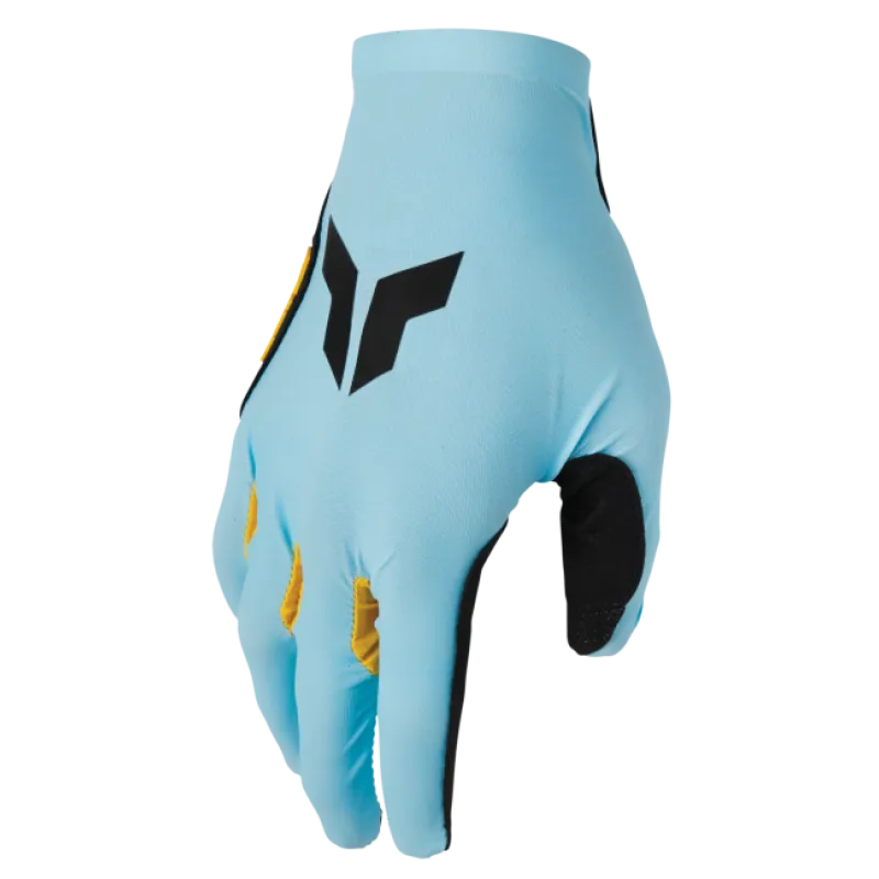 Retur ușor Manusi motocross THOR SPORTMODE ICONIC BLUE/YELLOW - XXL