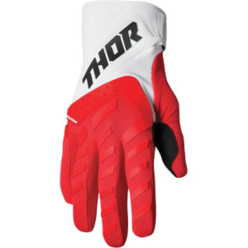Vezi acum Manusi motocross Thor spectrum, Rosu/Alb - Mărime: M