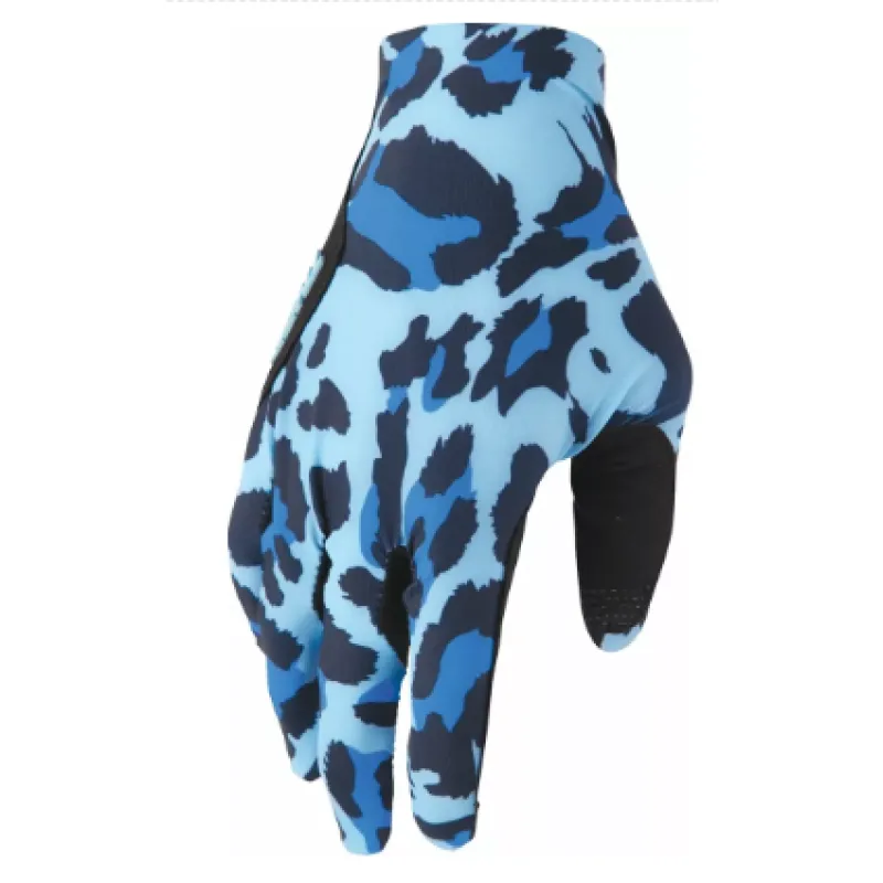 Reduceri Mănuși motocross THOR SPORTMODE CHEETAH BLUE/MIDNIGHT - Mărime: XXL