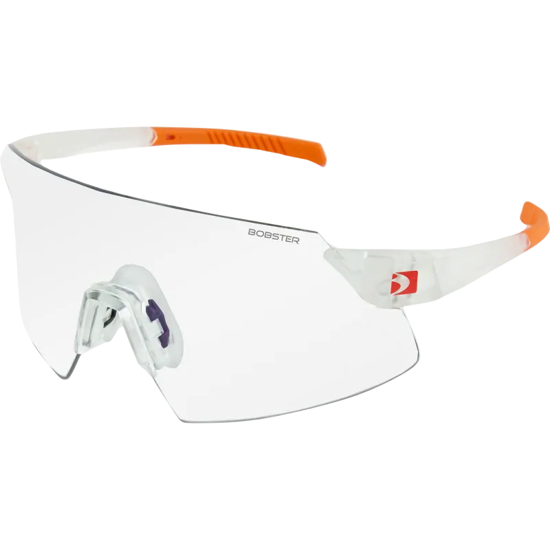 Noutate Ochelari Bobster cadence, Transparent/Portocaliu