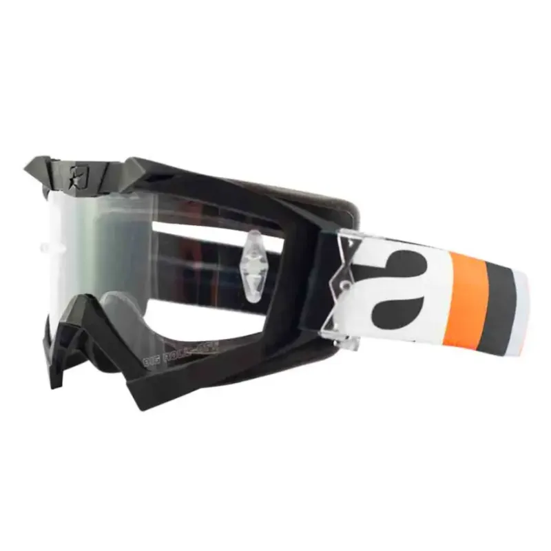 Livrare rapidă Ochelari motocross ARIETE ADRENALINE PRIMIS BLACK/ORANGE