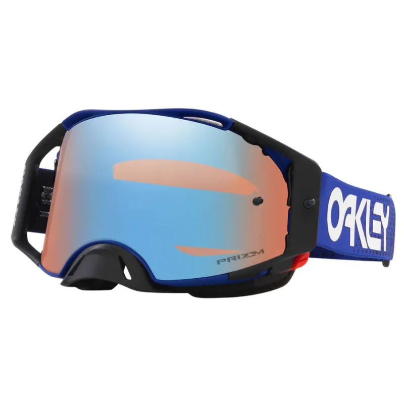 Ochelari motocross Oakley goggles Airbrake MX Moto Blue B1B Prizm Sapphire Cumpărături sigure