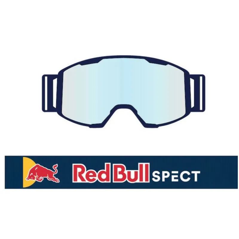 Ochelari Motocross Spect Red Bull Strive Double lens Blue clear Cumpără acum