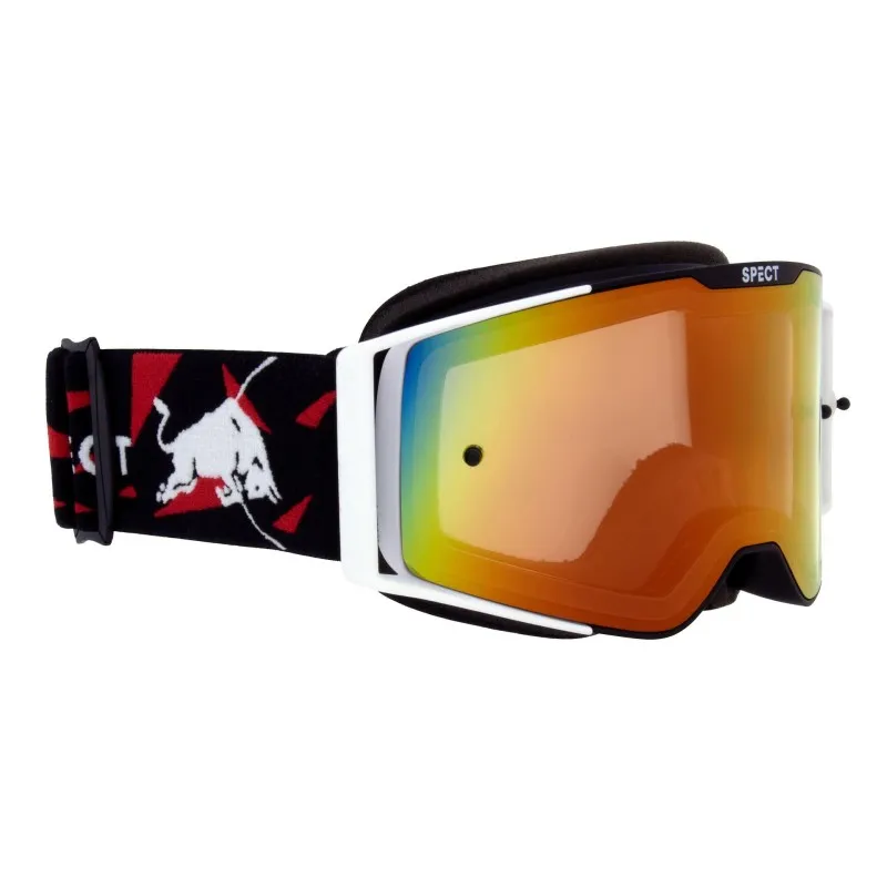Livrare expres Ochelari motocross Spect Red Bull TORP BLACK/MIRROR RED