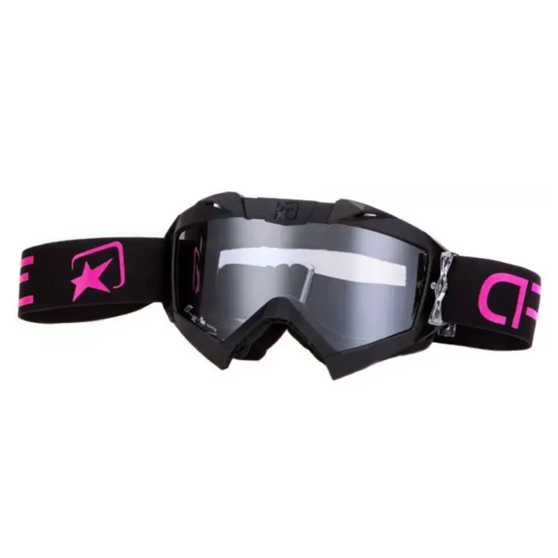 Retur gratuit Ochelari motocross ARIETE ADRENALINE PRIMIS BLACK/PINK