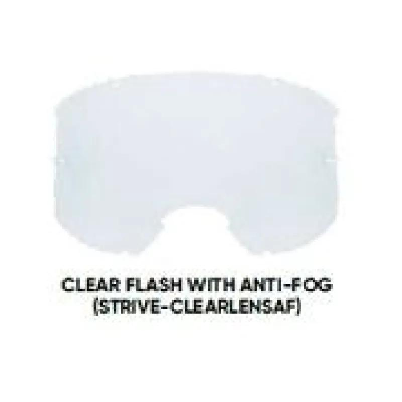 Placă pentru ochelari Spect Red Bull Strive - Clear flash AntiFog Reducere specială