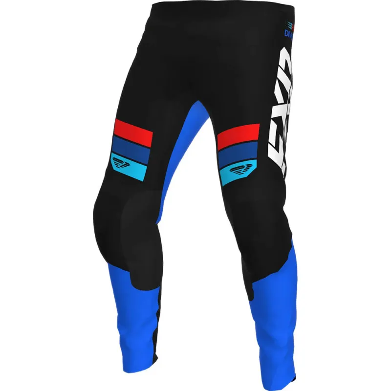 Calitate înaltă Pantaloni motocross FXR CLUTCH MX23, Negru/Albastru/Rosu - 30