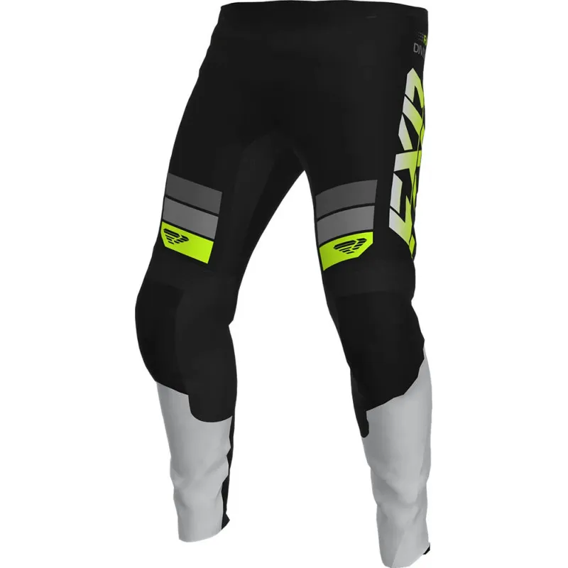 Preț redus Pantaloni motocross FXR CLUTCH MX23, Negru/Gri - 36
