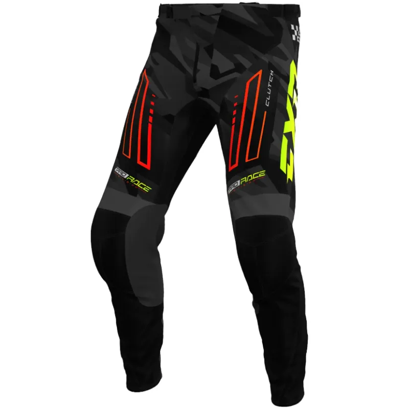 Lichidare de stoc Pantaloni motocross FXR CLUTCH MX25 NUKE/HIVIS/CAMO - 32