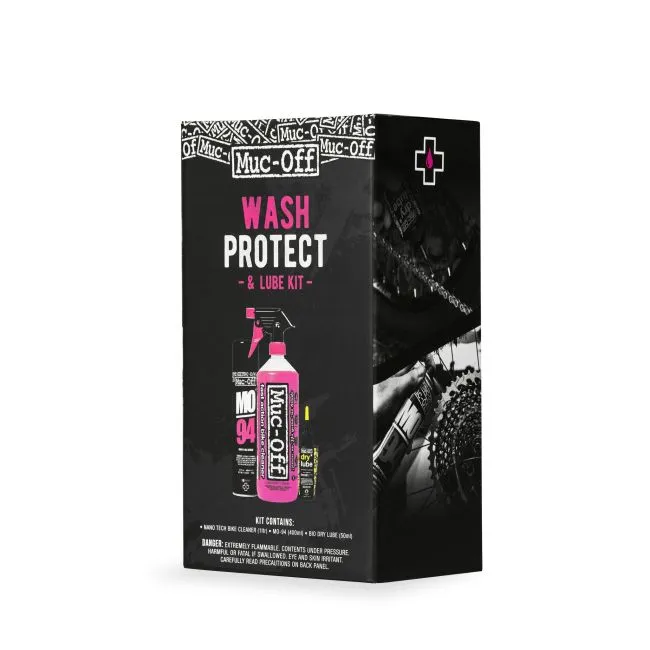 Muc-Off Wash Protect and Lube Kit (Dry Lube Version) Ultima șansă