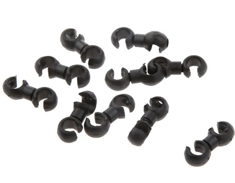 Cumpără acum S-Clip clema dubla rotativa prins camasa cablu - 10 buc.Set Negru