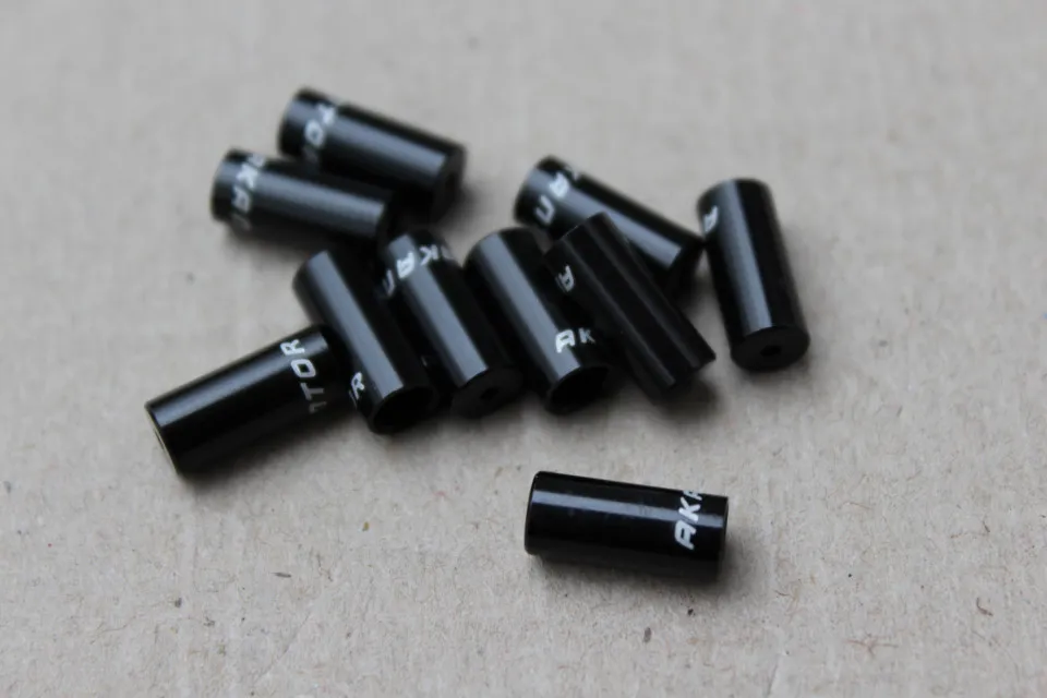 Capat camasa schimbator aluminiu 4mm - set 10buc. negru Reducere de preț