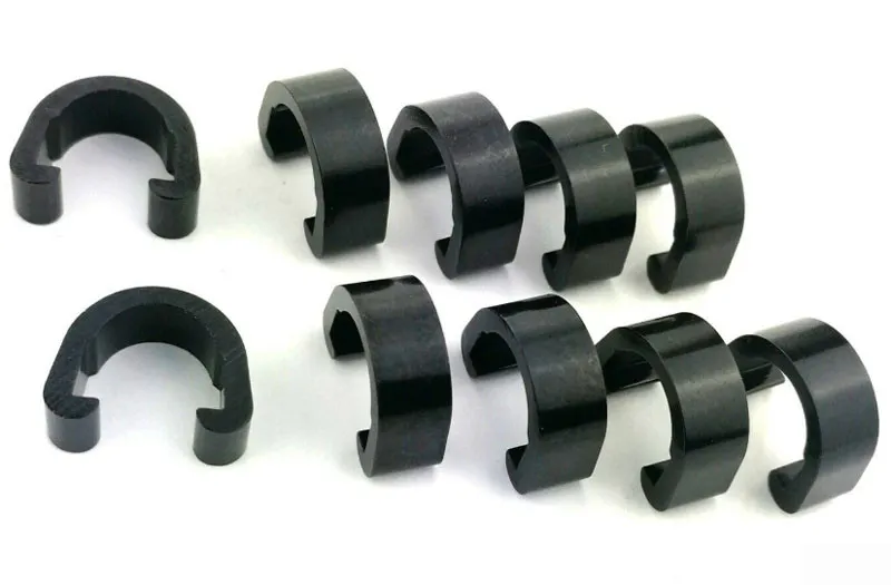 Cel mai vândut Clema SET CNC aluminiu - Negru 10 buc.
