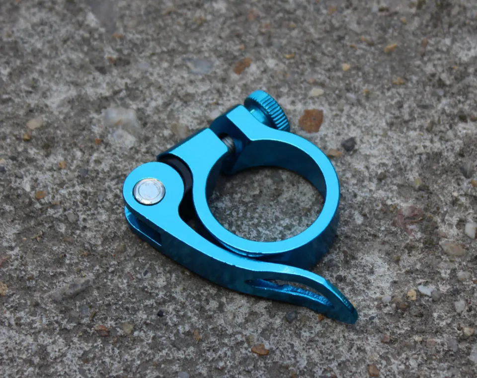 Expediere rapidă Colier aluminiu CNC 31.8mm - Albastru