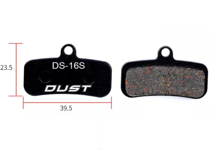 Shimano Zee, Saint Semi-metalic - DUST Reducere