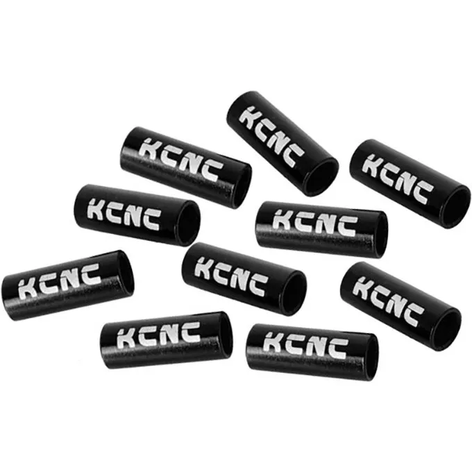 Popular KCNC - cap camasa anodizat 4mm - set 10buc. negru