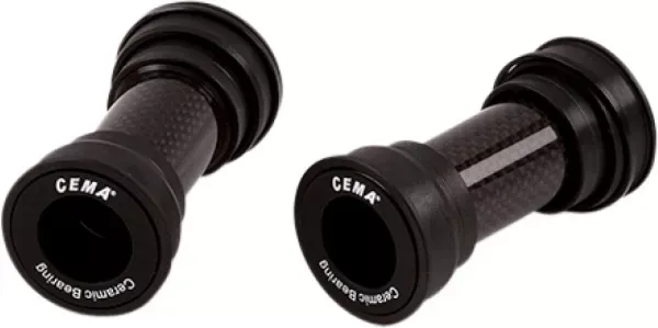 BUTUC PEDALIER CEMA BB86-BB92 CARBON SHIMANO, RULMENT CERAMIC, 24MM Cumpărături sigure