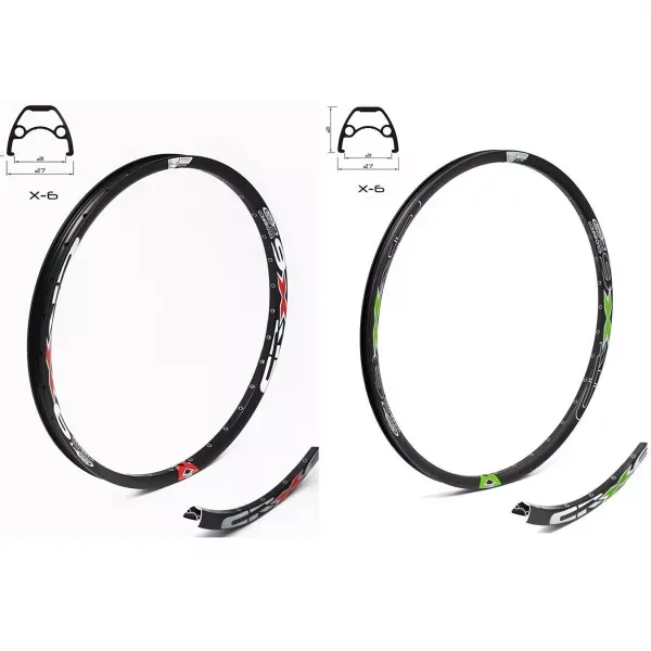 Popular JANTA CROSSER X6 26 DISC CAPSATA 36H negru-verde