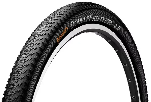 ANVELOPA CONTINENTAL DOUBLE FIGHTER III REFLEX 50-559 (26X1.90) NEGRU NEGRU Promoție