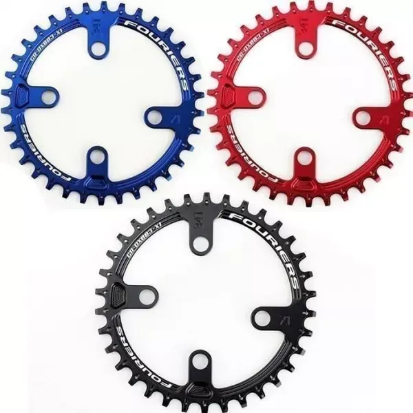 Cumpărături sigure FOAIE ANGRENAJ MTB FOURIERS CR-DX003-X1 NARROW-WIDE SRAM PCD 76MM 30T NEGRU