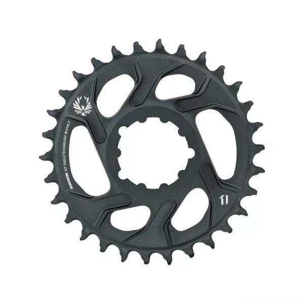 Retur ușor FOAIE ANGRENAJ SRAM X-SYNC 2 SL DIRECT MOUNT GREY 30T, 6MM OFFSET