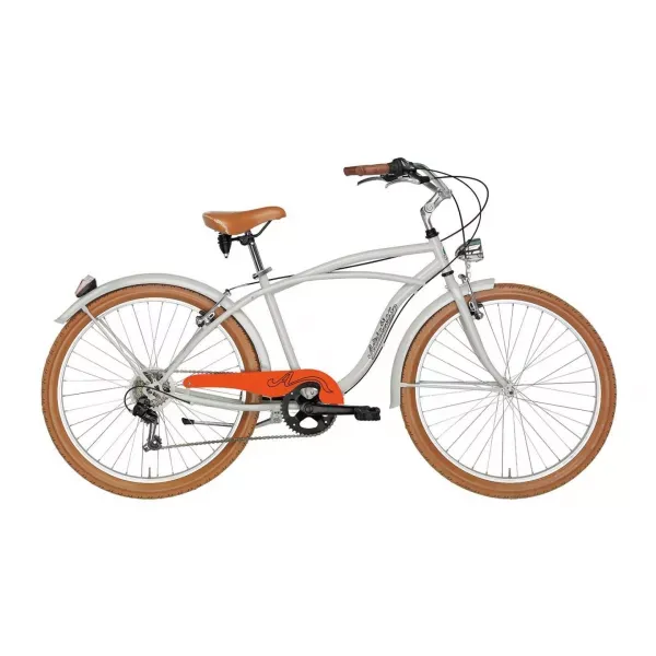 Lichidare de stoc BICICLETA ADRIATICA CRUISER MAN GRI 2016 cadru 45cm