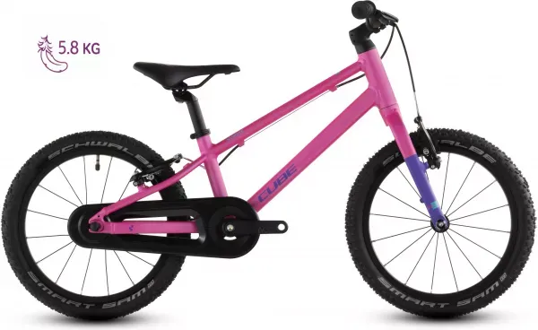 BICICLETA COPII CUBE NUMOVE 160 FUCSIA PLUM 2026 roti 16 Comandă acum
