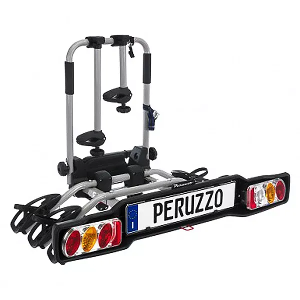 Reducere SUPORT BICICLETE PERUZZO PARMA 3 BICICLETE 706/3 CU PRINDERE PE CARLIGUL DE REMORCARE NEGRU/ARGINTIU