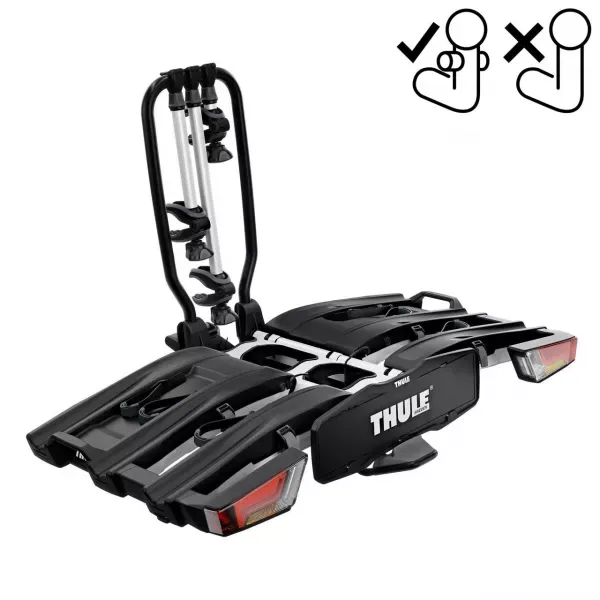 Retur gratuit SUPORT BICICLETE THULE EASYFOLD XTF 3 - 3 BICICLETE NEGRU
