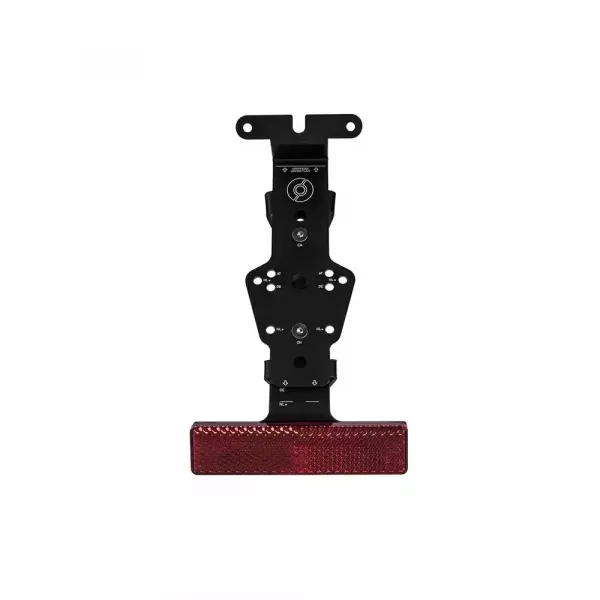 SUPERNOVA L1E UNIVERSAL LEGAL KIT, LICENSE PLATE HOLDER INCL. RED RETRO REFLECTOR Livrare expres
