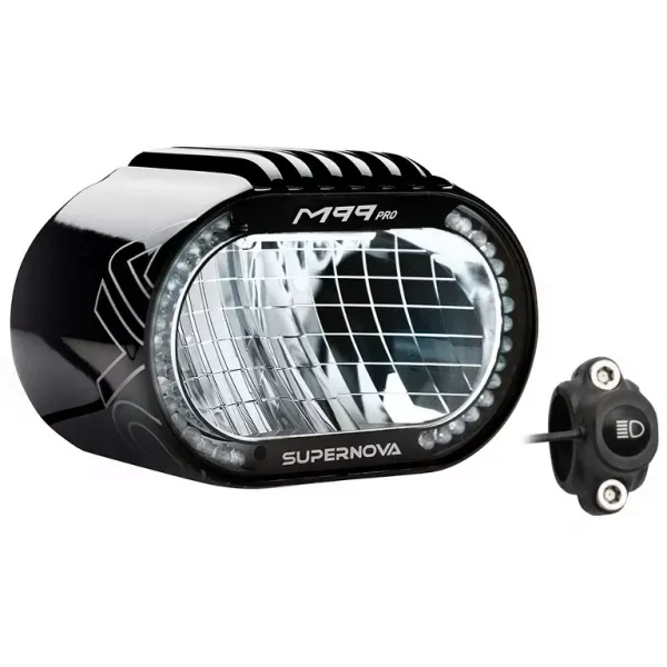 FAR SUPERNOVA M99 PRO E-BIKE LIGHT - 45 E1 BLACK Premium