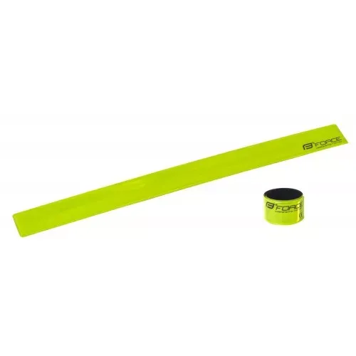 BANDA REFLECTORIZANTA RETRACTABILA FORCE 38CM GALBEN Plată sigură