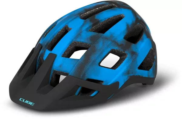 Promoție CASCA CUBE HELMET BADGER BLUE M (56-59cm)