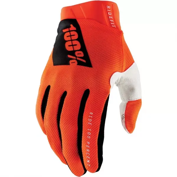 MANUSI 100% RIDEFIT FLUO ORANGE L Ofertă limitată