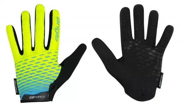 Bestseller MANUSI FORCE FORCE MTB ANGLE FLUO/ALBASTRU XS