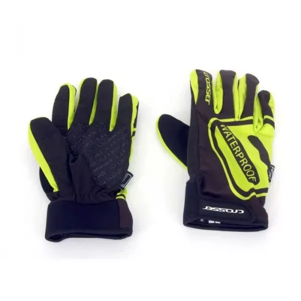 MANUSI CROSSER CG-457 CU DEGETE NEGRU/VERDE L Cumpără acum
