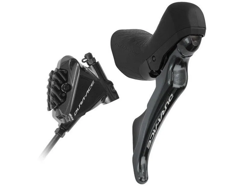 Ofertă specială FRANA PE DISC SET ASAMBLAT J-KIT DIRECT SHIMANO DURA ACE ST-R9120(R) BR-R9170(R), PRINDERE 25MM, PLACUTE RESIN (CU ARIPIOARE DE RACIRE), CABLU DE SCHIMBATOR 2100MM, CAMASA DE SCHIMBATOR OT-SP41 600/300MM, FURTUN SM-BH90 1700MM NERGU, AMBALAT IND.