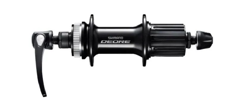 BUTUC SPATE SHIMANO DEORE FH-M6000, 32H, 8/9/10-VIT., OLD 135MM, AX 146MM, QR 173MM BLACK, PT. ROTOR CENTER LOCK (FARA PIULITA DE STRANGERE), FARA PROTECTIE PT. MONTURA DISCULUI, NEGRU, AMBALAT IND. Livrare rapidă