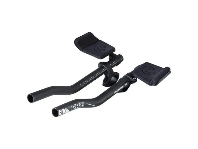 Ofertă de sezon EXTENSII GHIDON TT PRO MISSILE S BEND CLIP-ON 31.8MM BLACK (20)