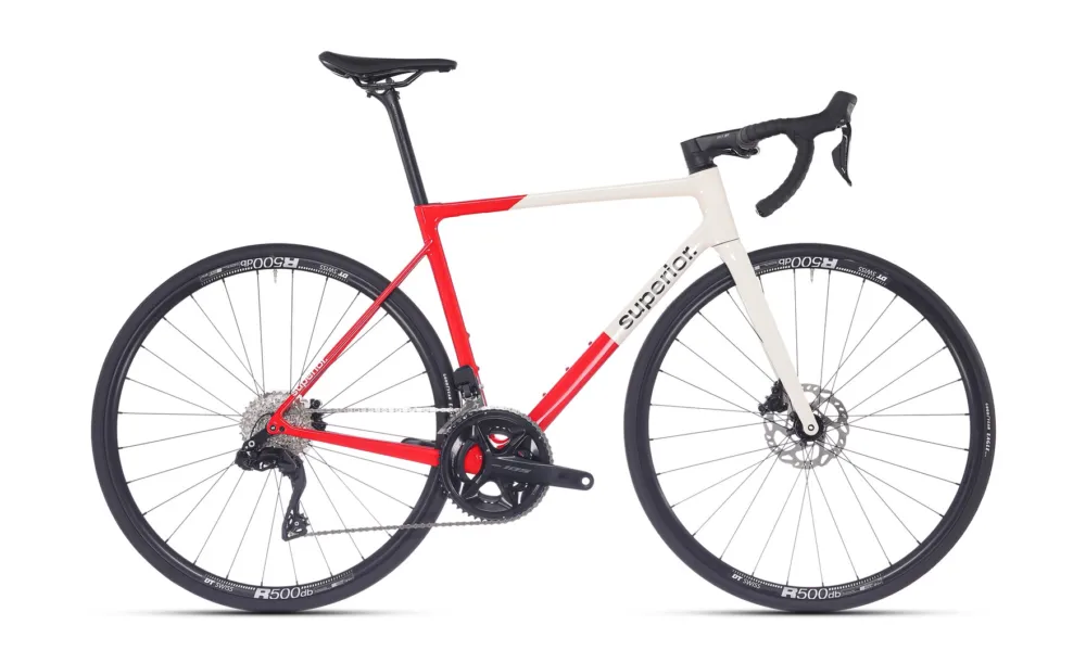 Bicicleta Superior RR 9.5 28 Gloss Red/White 54cm – (M) Nu rata