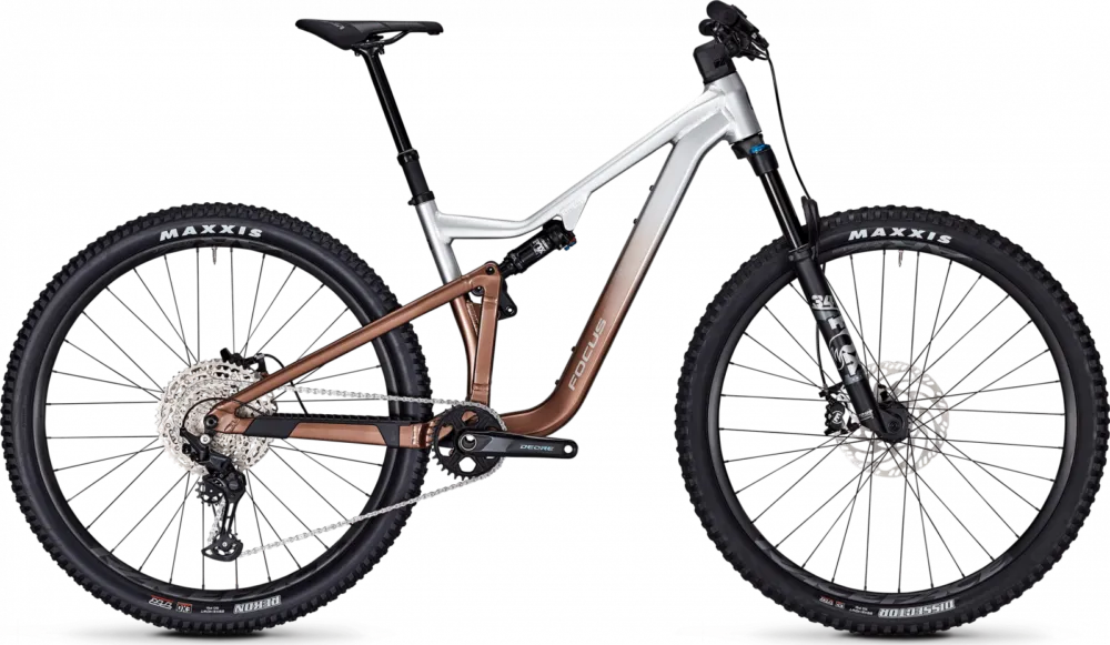 Bicicleta Focus Thron 6.9 29 Nepal Silver / Platinum Bronze – M(42cm) Ofertă de sezon