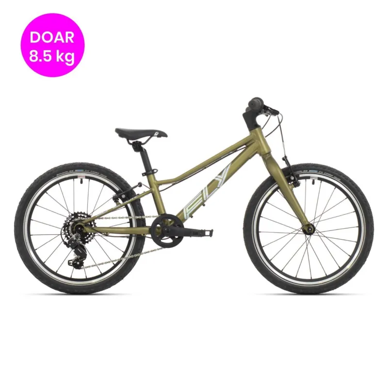 Bicicleta Superior FLY 20 VB Matte Olive Metallic/Hologram Chrome Super ofertă