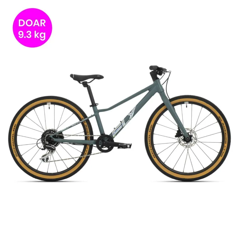 Reducere de preț Bicicleta Superior FLY 24 DB Matte Trooper Green/Hologram Chrome